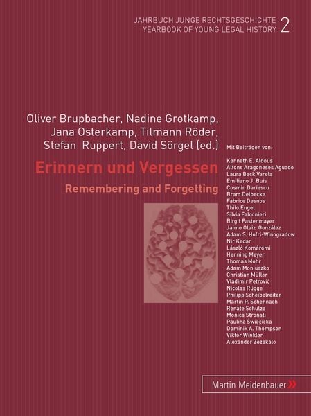 Produktbild: Erinnern und Vergessen /Remembering and Forgetting