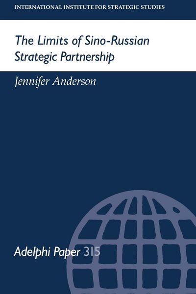 Produktbild: The Limits of Sino-Russian Strategic Partnership