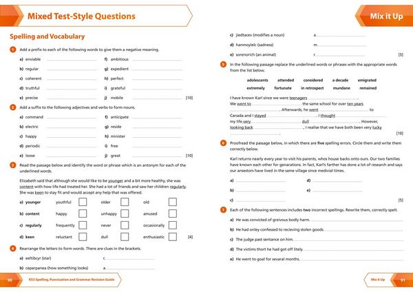 Produktbild: KS3 SPELLING PUNCTUATION_KS3 R