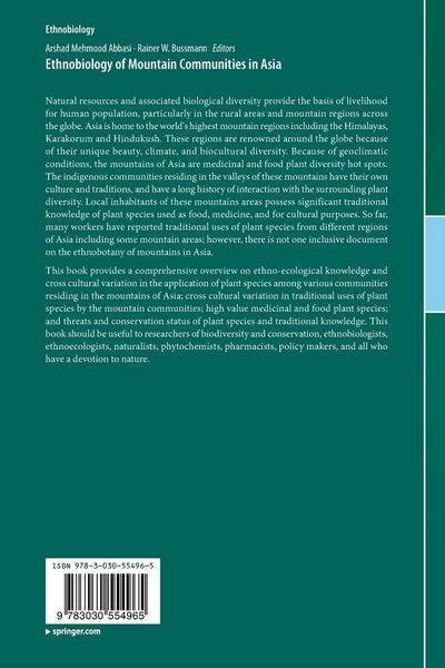 Produktbild: Ethnobiology of Mountain Communities in Asia