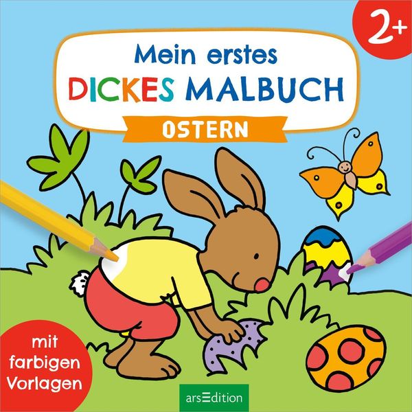 Produktbild: Mein erstes dickes Malbuch ab 2 &ndash; Ostern