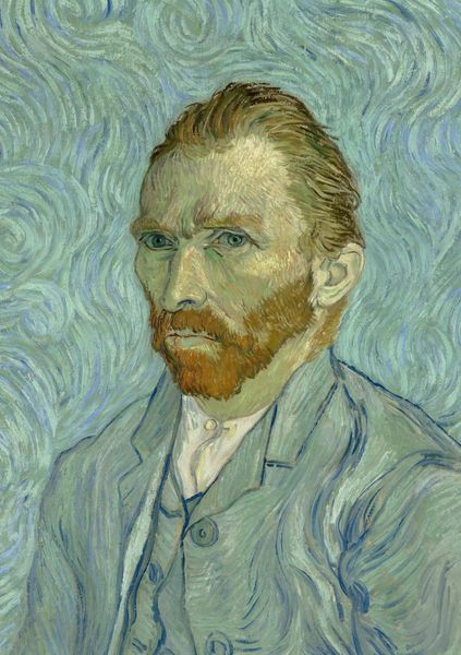Notizbuch A5 blanko Softcover - 100 Seiten - Motiv Selbstporträt Vincent van Gogh - 90g/m, Taschenbuch von Notizbuch A5 , Notebook A5, BoD - Books on