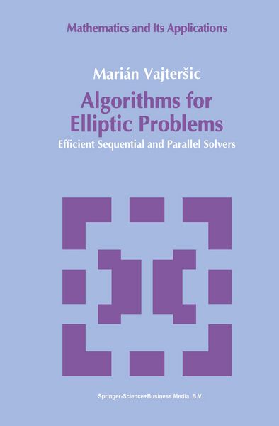 Produktbild: Algorithms for Elliptic Problems