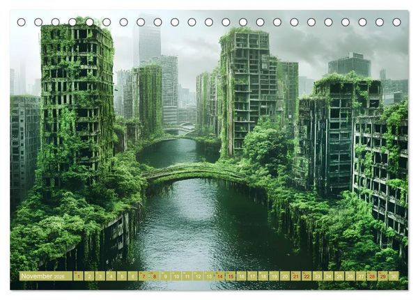 Produktbild: Nach uns die Wildnis (Tischkalender 2026 DIN A5 quer), CALVENDO Monatskalender