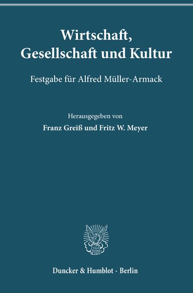 Produktbild: Wirtschaft, Gesellschaft und Kultur.