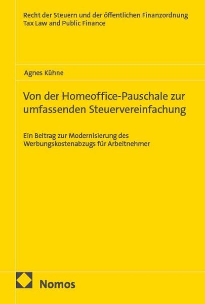 Produktbild: Von der Homeoffice-Pauschale zur umfassenden Steuervereinfachung
