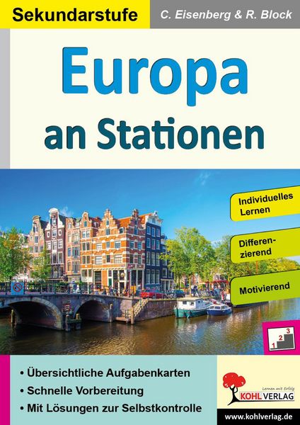 Produktbild: Europa an Stationen / Sekundarstufe