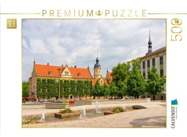 CALVENDO Puzzle Ein Motiv aus dem Kalender Unterwegs in Riesa | 500 Teile Lege-Größe 48 × 36 cm Foto-Puzzle für Erwachsene