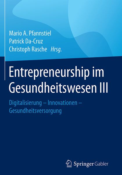 Produktbild: Entrepreneurship im Gesundheitswesen III