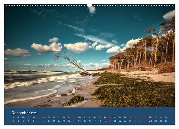 Produktbild: Ostseezauber (Wandkalender 2026 DIN A2 quer), CALVENDO Monatskalender