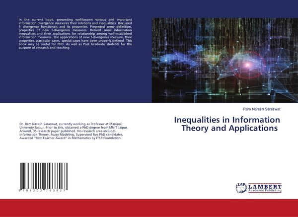 Produktbild: Inequalities in Information Theory and Applications