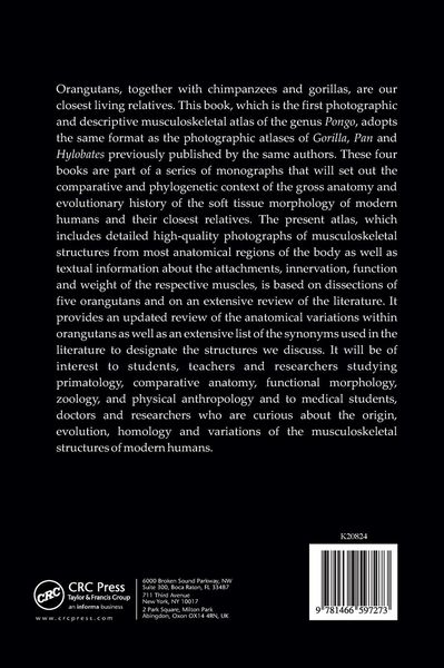 Produktbild: Photographic and Descriptive Musculoskeletal Atlas of Orangutans