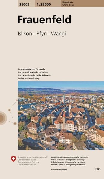 Produktbild: Swisstopo 1 : 25 000 Frauenfeld