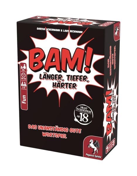 Produktbild: Pegasus - Bam! - Länger, Tiefer, Härter