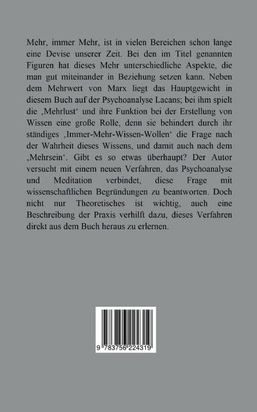 Produktbild: Mehrwert, Mehrlust, Mehrsein