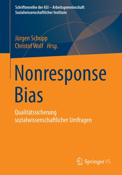 Produktbild: Nonresponse Bias