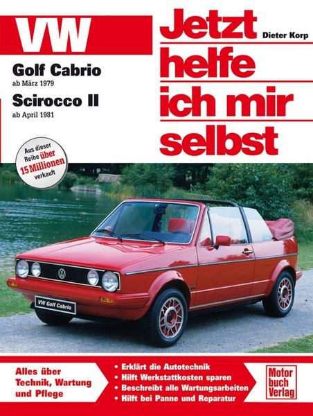 VW Golf Cabrio ab März '79 / Scirocco II ab April '81