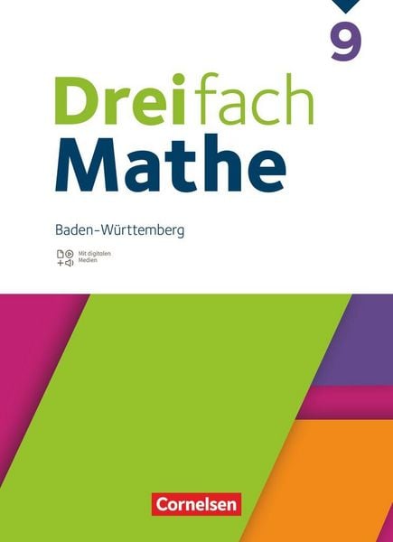 Produktbild: Dreifach Mathe - Baden-W&uuml;rttemberg - 9. Schuljahr