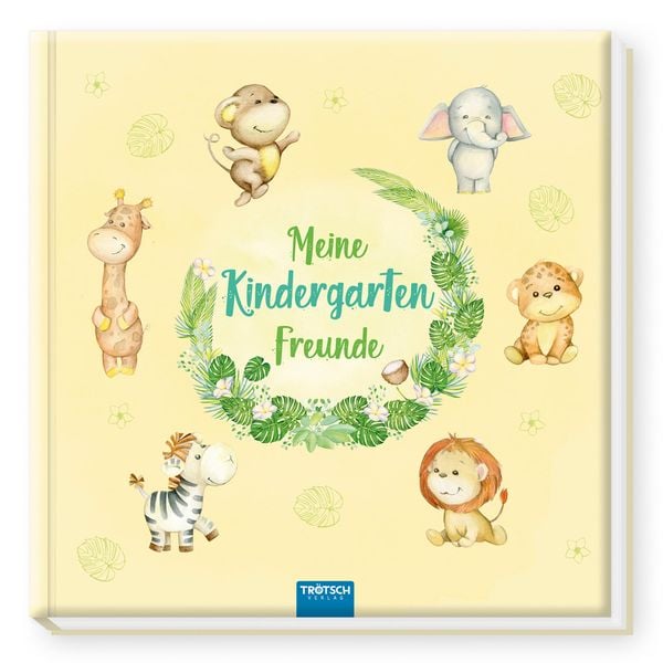 Produktbild: Tr&ouml;tsch Eintragalbum Meine Kindergartenfreunde Dschungeltiere