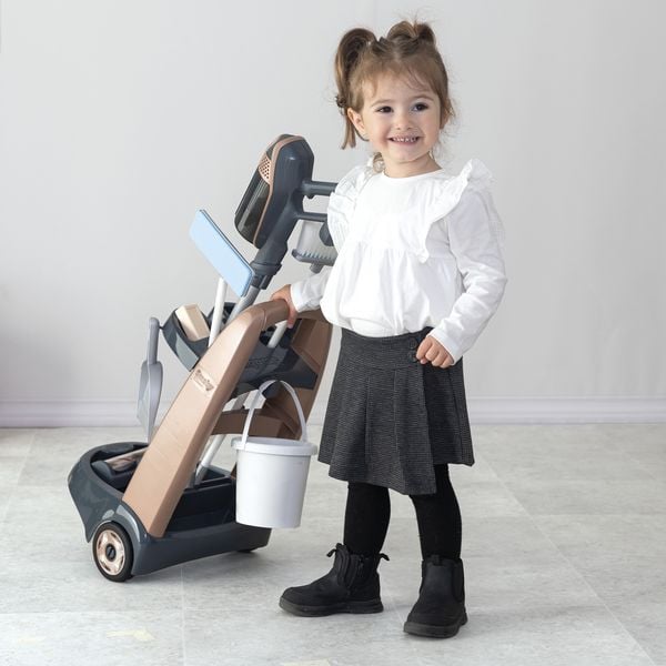 Produktbild: Smoby Rowenta Reinigungstrolley