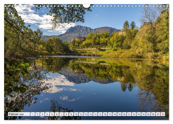 Produktbild: Trient und das Trentino (Wandkalender 2026 DIN A3 quer), CALVENDO Monatskalender