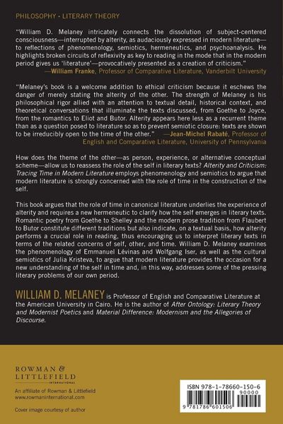 Produktbild: Alterity and Criticism