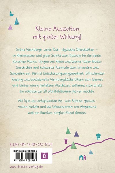 Produktbild: Rheinhessen. Wanderungen f&uuml;r die Seele