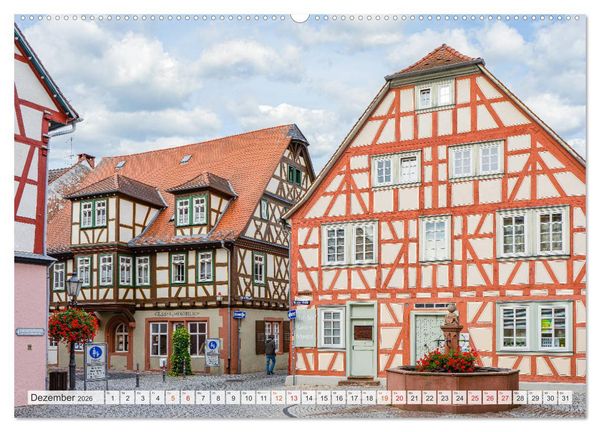 Produktbild: Michelstadt Impressionen (hochwertiger Premium Wandkalender 2026 DIN A2 quer), Kunstdruck in Hochglanz