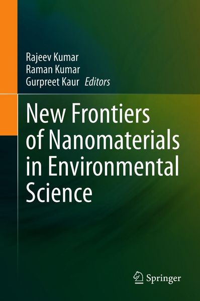 Produktbild: New Frontiers of Nanomaterials in Environmental Science
