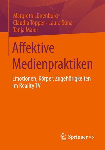 Produktbild: Affektive Medienpraktiken