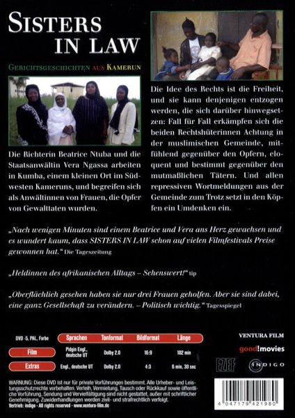 Produktbild: Sisters in Law (OmU)
