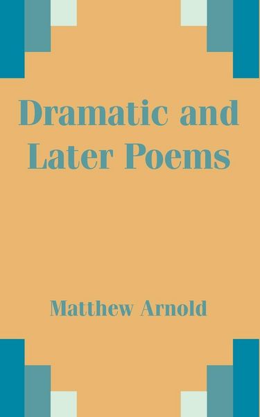 Produktbild: Dramatic and Later Poems