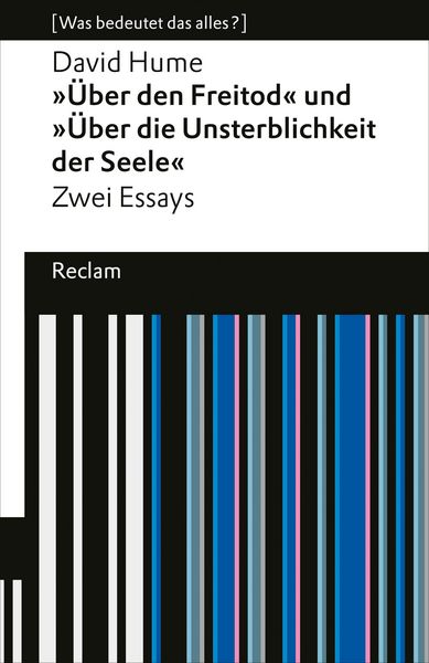 Produktbild: "&Uuml;ber den Freitod" und "&Uuml;ber die Unsterblichkeit der Seele"
