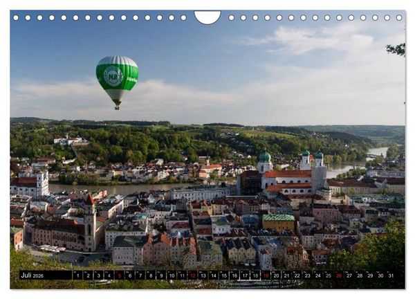 Produktbild: Pittoreskes Passau (Wandkalender 2026 DIN A4 quer), CALVENDO Monatskalender