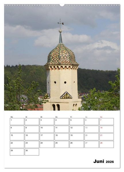 Produktbild: Einzigartiges Heidenheim (Wandkalender 2026 DIN A2 hoch), CALVENDO Monatskalender