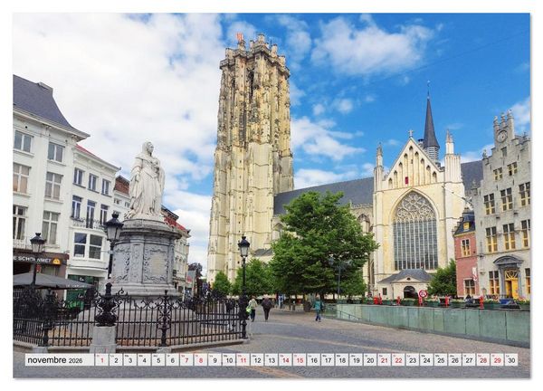 Produktbild: Circuit en Belgique (Calendrier mural 2026 DIN A2 vertical) calendrier de bureau