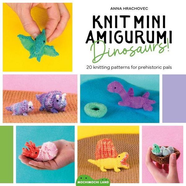 Produktbild: Knit Mini Amigurumi Dinosaurs!