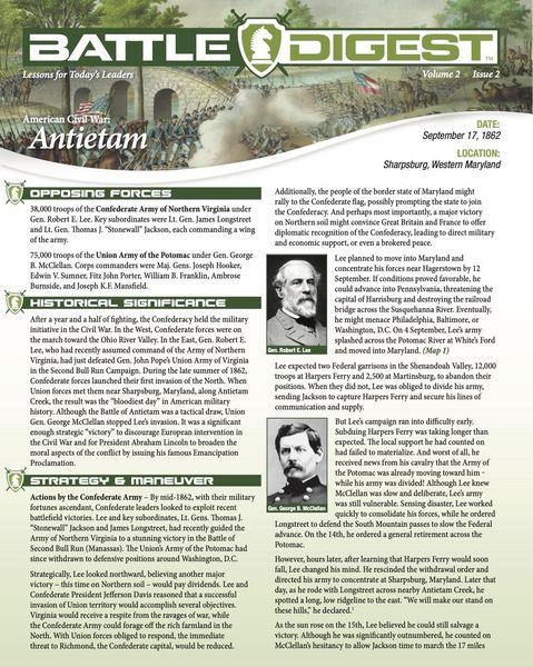 Produktbild: Battle Digest: Antietam