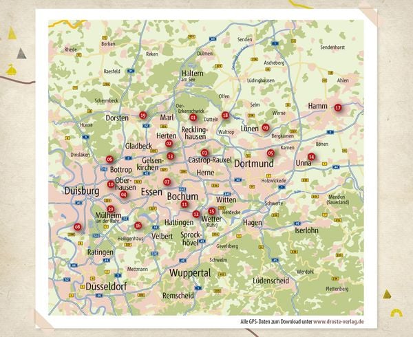 Produktbild: Ruhrgebiet. Wandern f&uuml;r die Seele