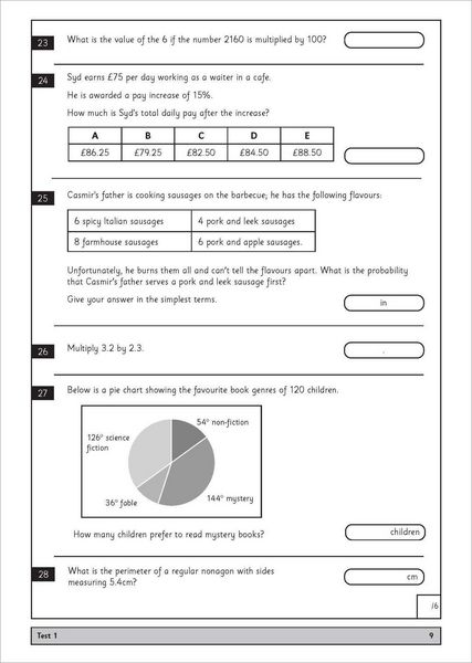 Produktbild: 11+ Mathematics Tests Ages 10-11