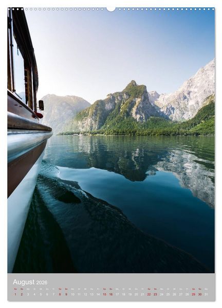 Produktbild: Deutsche Alpenmomente (hochwertiger Premium Wandkalender 2026 DIN A2 hoch), Kunstdruck in Hochglanz
