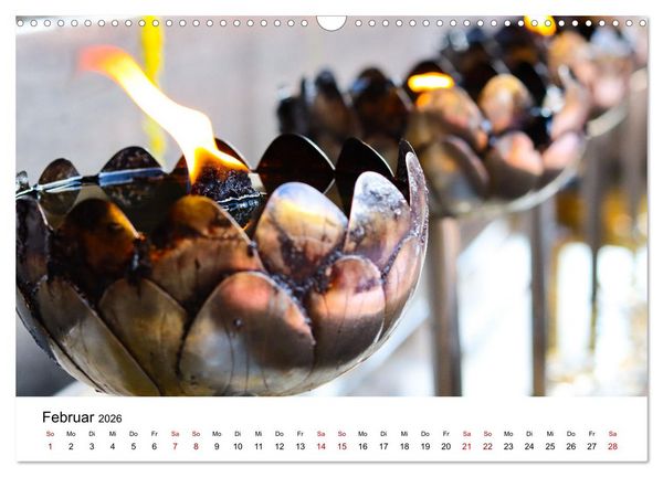 Produktbild: Wunderwelt Asien (Wandkalender 2026 DIN A3 quer), CALVENDO Monatskalender