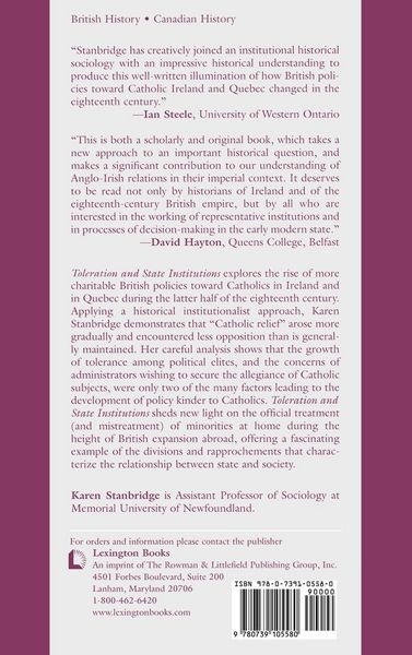 Produktbild: Toleration and State Institutions