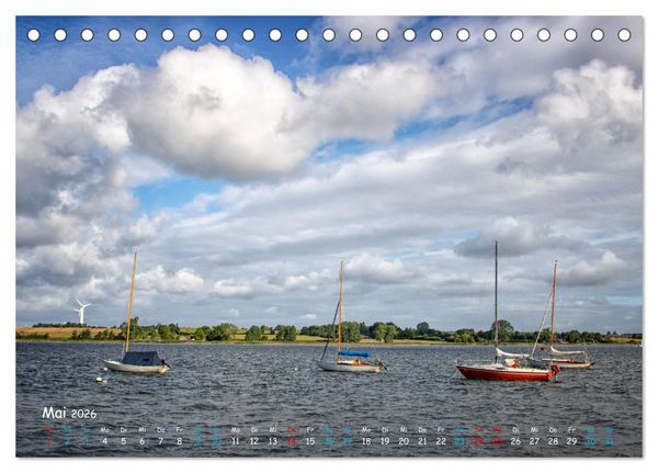 Produktbild: Ostseefjord Schlei (Tischkalender 2026 DIN A5 quer), CALVENDO Monatskalender