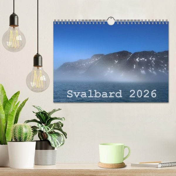 Produktbild: Svalbard 2026 (Wandkalender 2026 DIN A4 quer), CALVENDO Monatskalender
