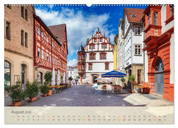 Produktbild: Coburg - oberfr&auml;nkisches Juwel (Wandkalender 2026 DIN A2 quer), CALVENDO Monatskalender