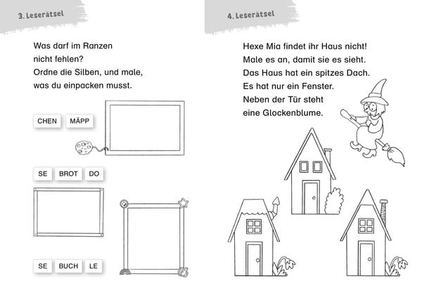 Produktbild: Duden Leseprofi &ndash; Lustiger R&auml;tselspa&szlig; f&uuml;r Erstleser, 1. Klasse