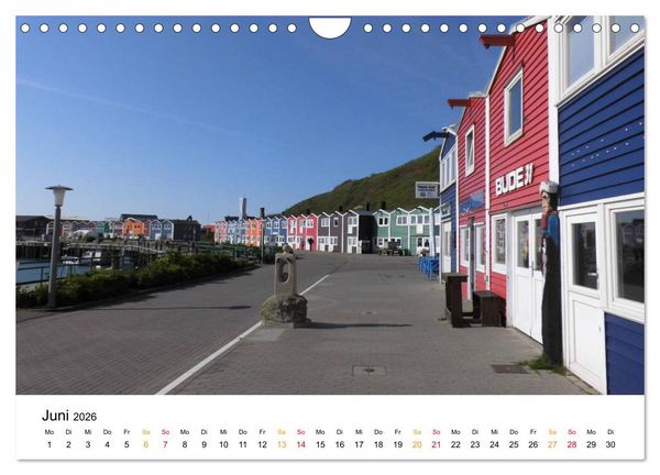 Produktbild: Helgoland Kalender (Wandkalender 2026 DIN A4 quer), CALVENDO Monatskalender