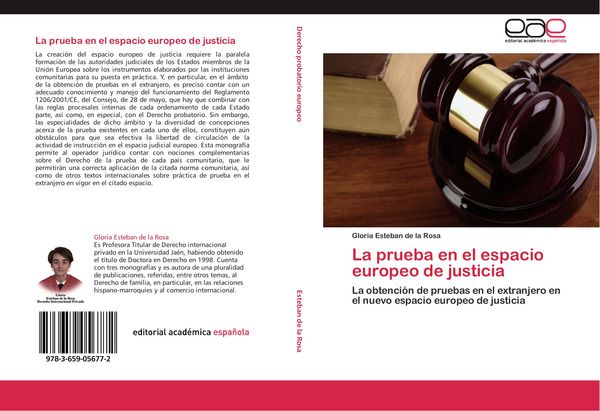 Produktbild: La prueba en el espacio europeo de justicia