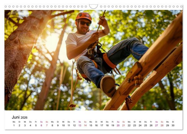 Produktbild: Abenteuer Outdoor (Wandkalender 2026 DIN A3 quer), CALVENDO Monatskalender